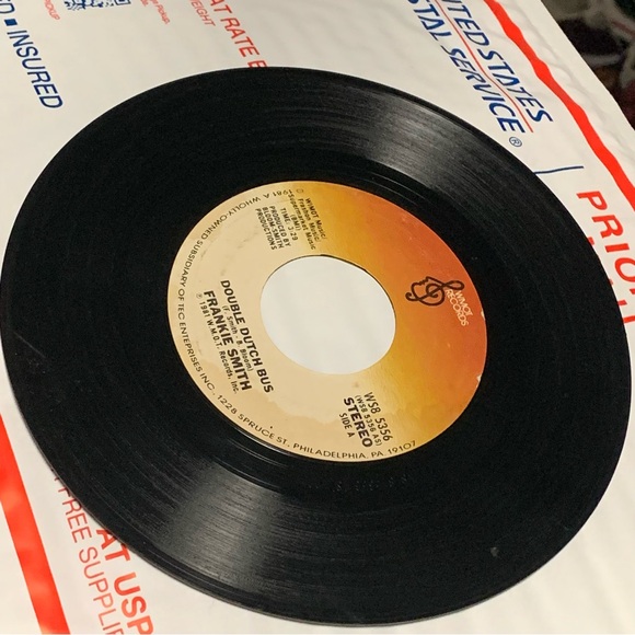 Double Dutch Bus Frankie Smith 45rpm Vinyl Record 7inch NO ART WORK 1981 - Picture 2 of 5